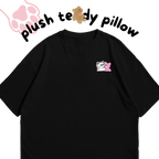 Soft Plush Teddy Pillow Oversize Tee