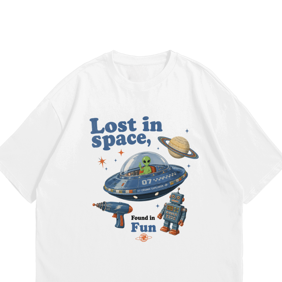 ( Lost in space ) Oversized Tee