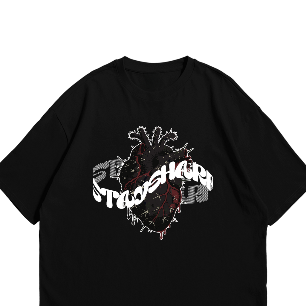 Graffiti Pulse Oversize Tee