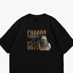 Pigeon Graphic Oversize Tee